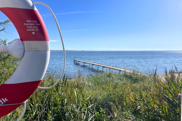 BAdebroen ved Junget Strand